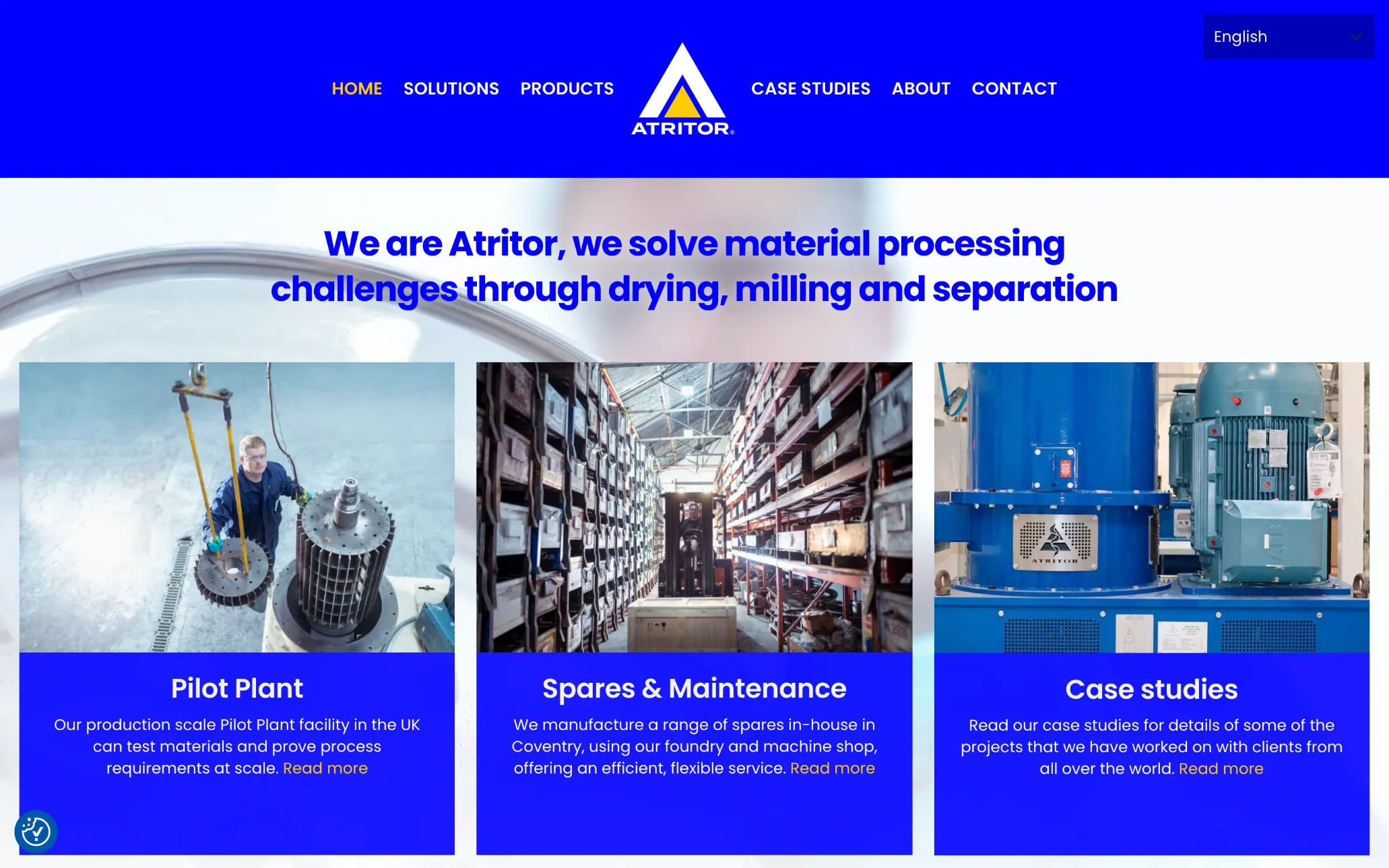 Atritor website